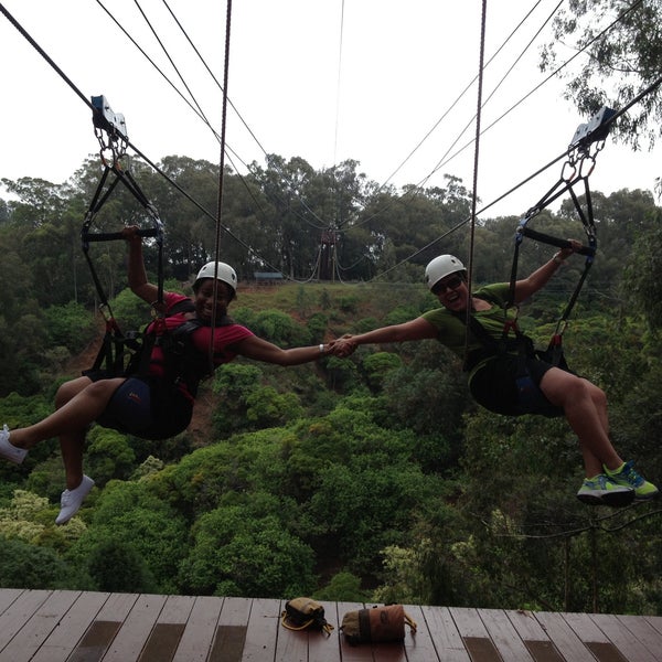 Снимок сделан в Piiholo Ranch Zipline пользователем Sheilon K. 5/9/2013