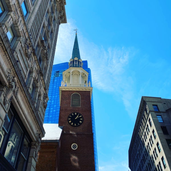 Photo taken at Old South Meeting House by ^_^ on 3/30/2022