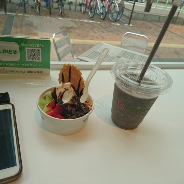 次での写真 ピンクベリー 天神店 Pinkberry Tenjin 閉業 中央区天神1 10 4