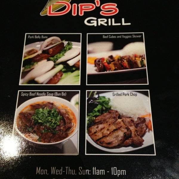 รูปภาพถ่ายที่ Dip&#39;s Grill โดย Amy C. เมื่อ 8/23/2013