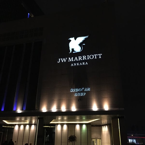 Снимок сделан в JW Marriott Hotel Ankara пользователем Magari 1/17/2018