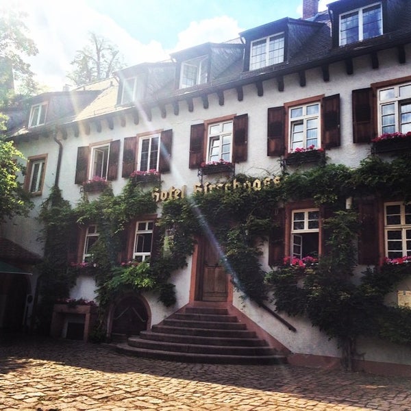 Photo taken at Hotel Die Hirschgasse by Christian K. on 7/15/2014
