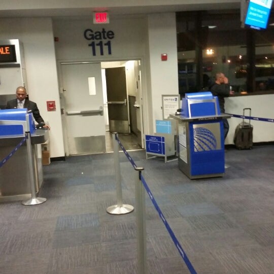 Gate C111 Newark Airport and Port Newark Newark, NJ