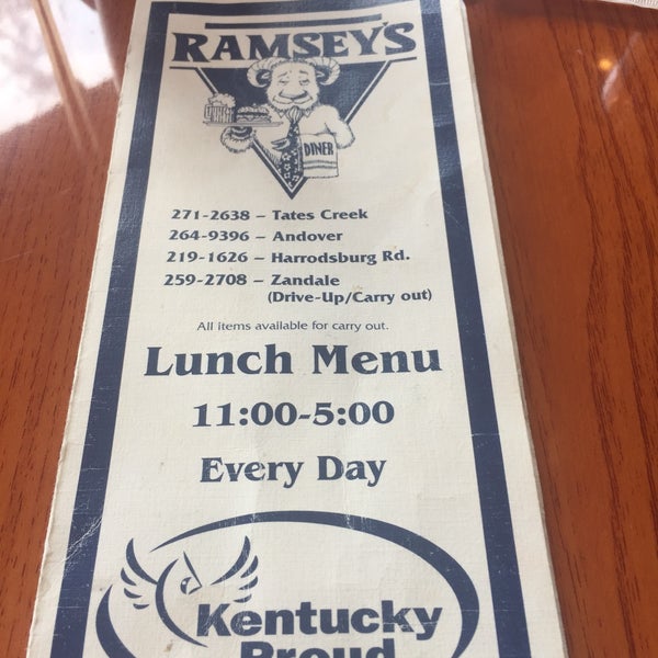 Ramsey's Diner Lexington, KY