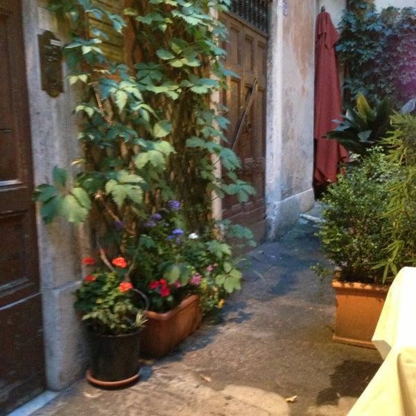 Photo taken at Trattoria Al Pompiere by Caterina B. on 7/6/2013