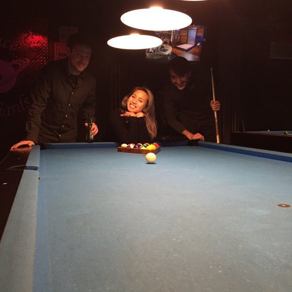 Photo taken at Space Billiards by Alicia F. on 1/30/2016