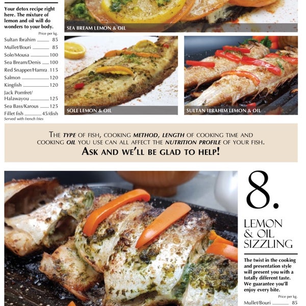 Fotografii Na Sardina Seafood Restaurant Restoran Moreproduktov V جميرا الثالثة