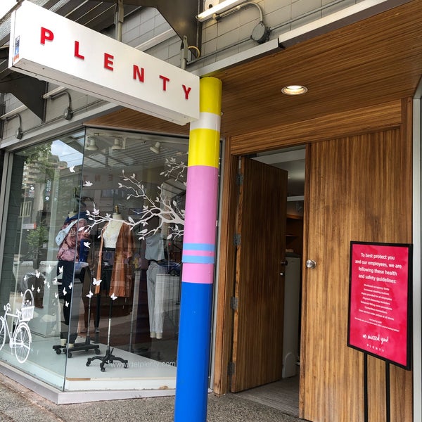 Plenty Clothing Store in West End