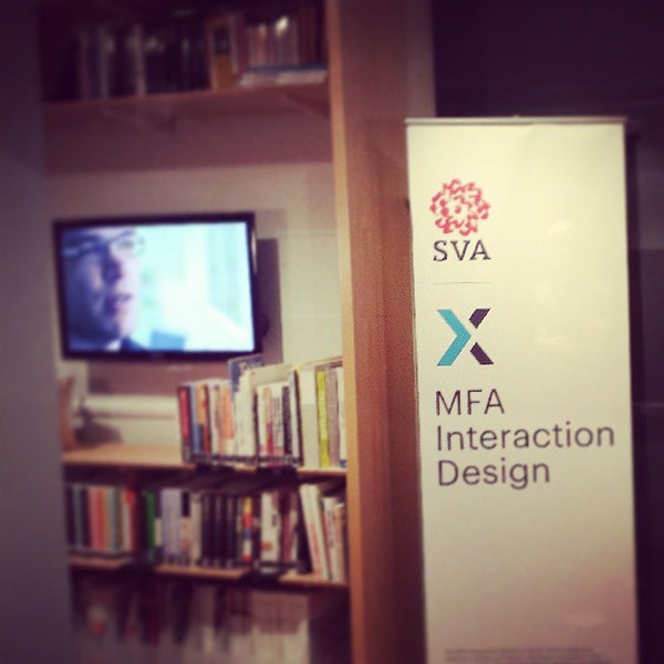 Photo taken at SVA MFA Interaction Design Dept by Tim A. on 9/13/2013