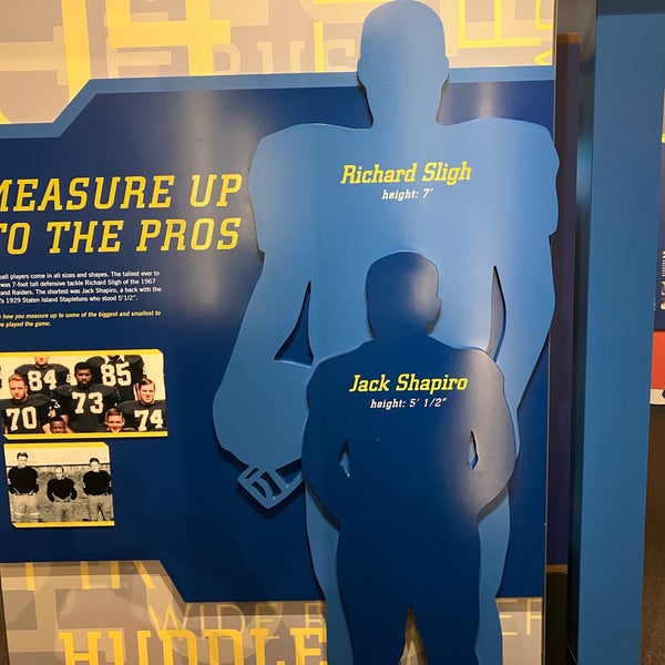 Photo taken at Pro Football Hall of Fame by David F. on 4/23/2022