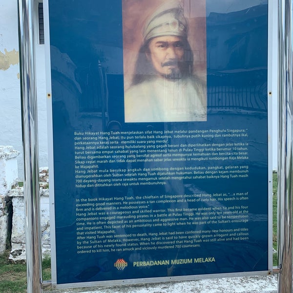 Foto Di Makam Hang Jebat Melaka Melaka