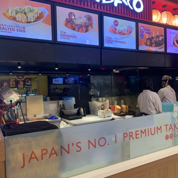 Gindaco Sunway Pyramid Restaurant In Petaling Jaya