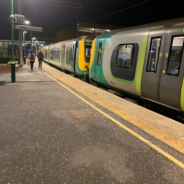 Photo taken at Watford Junction Railway Station (WFJ) by Stuart C. on 11/8/2019