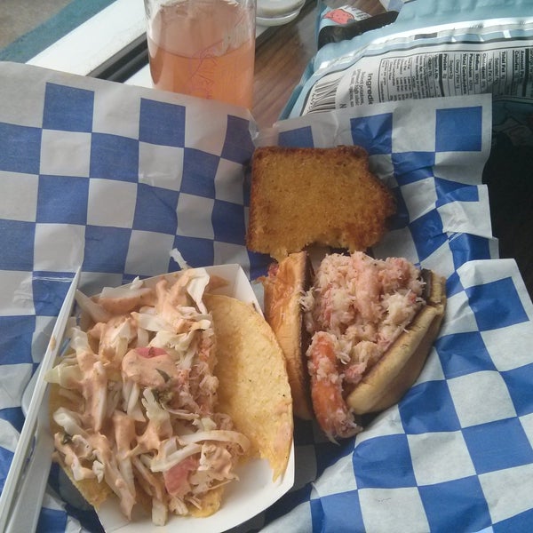 The crab tacos are so so but I highly recommend the crab roll and cornbread! The Chesapeake crab chips are also tasty.