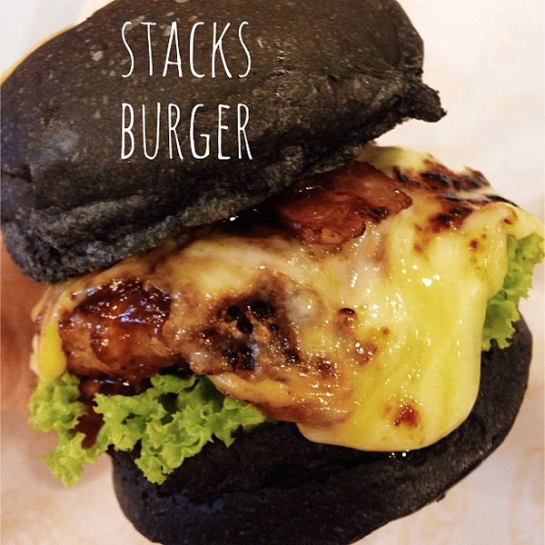 Photo taken at Stacks Burger by Amelia S. on 9/16/2013