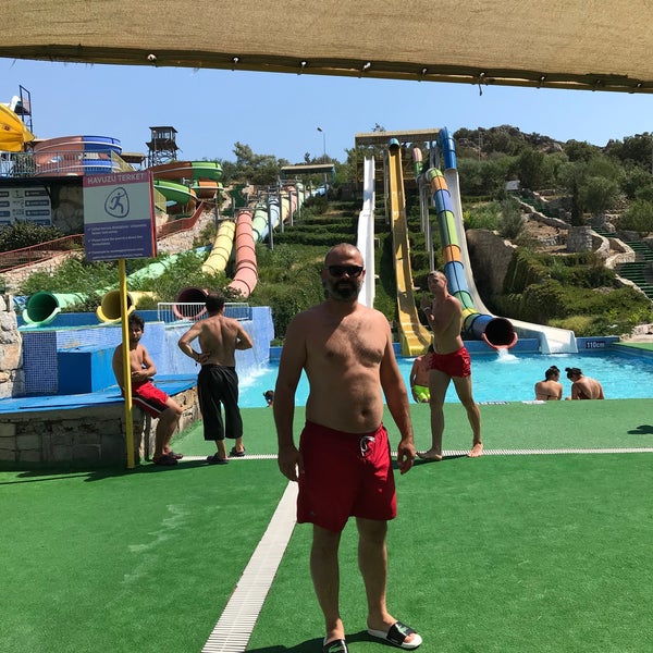 Photo taken at Bodrum Aqualand by Hüseyin Y. on 8/31/2020