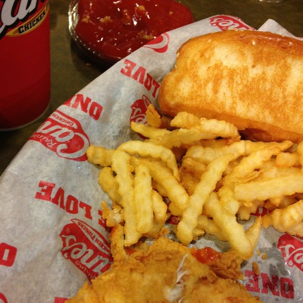 Photo taken at Raising Cane&#39;s Chicken Fingers by Zach O. on 5/22/2013