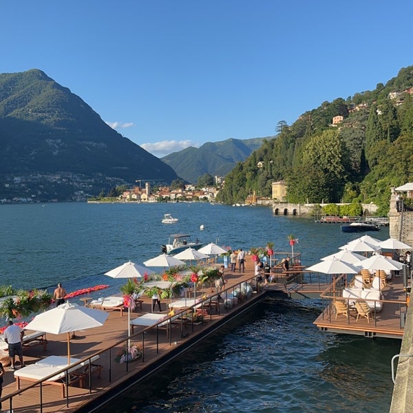 Photo taken at Mandarin Oriental Lago di Como by MR on 7/26/2023