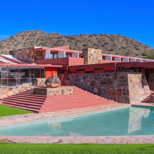 Taliesin West 7 miles to the east of Scottsdale dentist A Reason to Smile