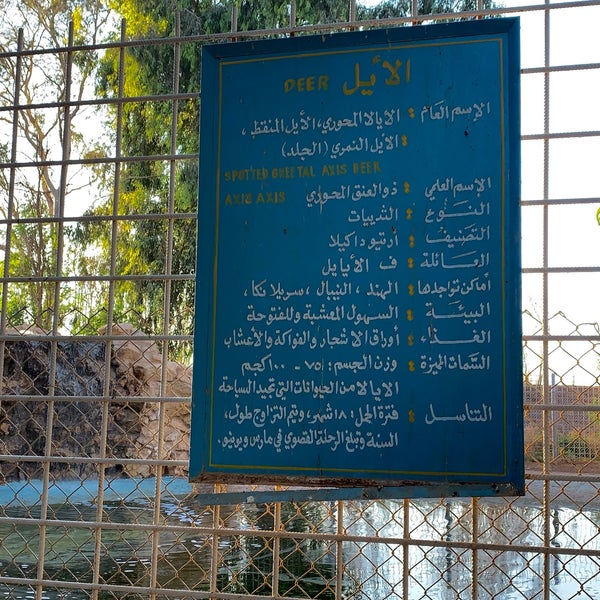 حديقة الحيوان بالمدينة العسكرية