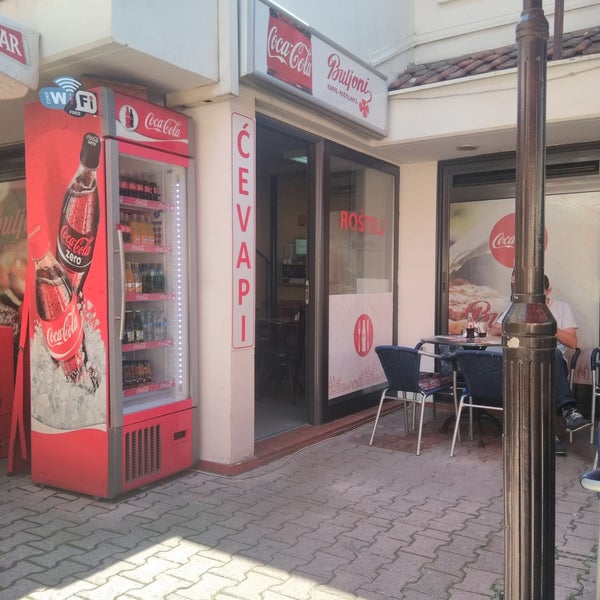 Restoran Eropa Timur di Banja Luka, Republika Srpska.