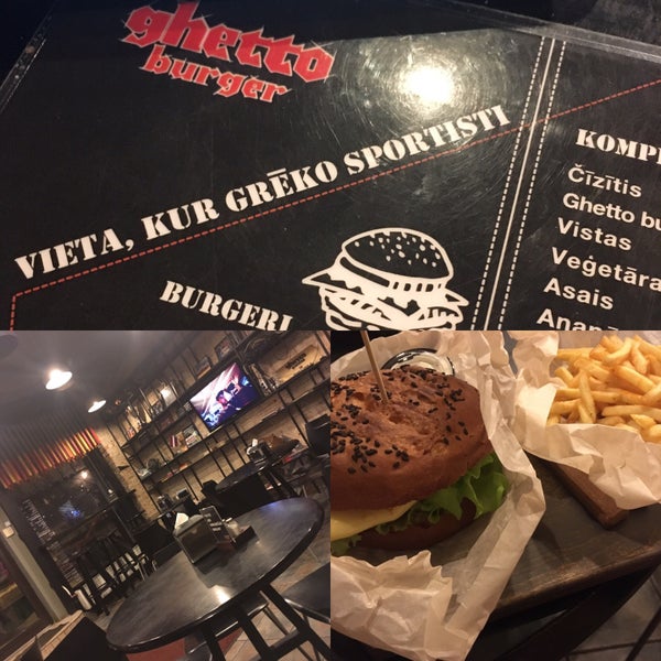 Das Foto wurde bei Ghetto Burger von Valeria L. am 2/1/2017 aufgenommen