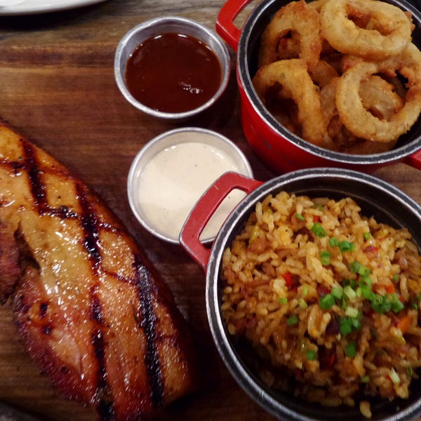 Bacon slap with dirty rice is one of the finest dining experience!