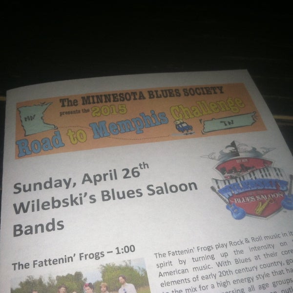 Wilebski's Blues Saloon Music Venue in Saint Paul