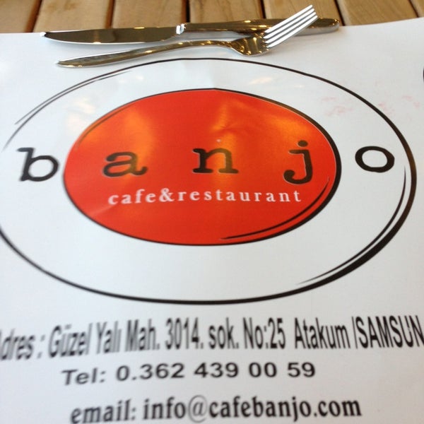 Photo taken at Banjo Cafe&amp;Restaurant by Betül U. on 7/21/2013