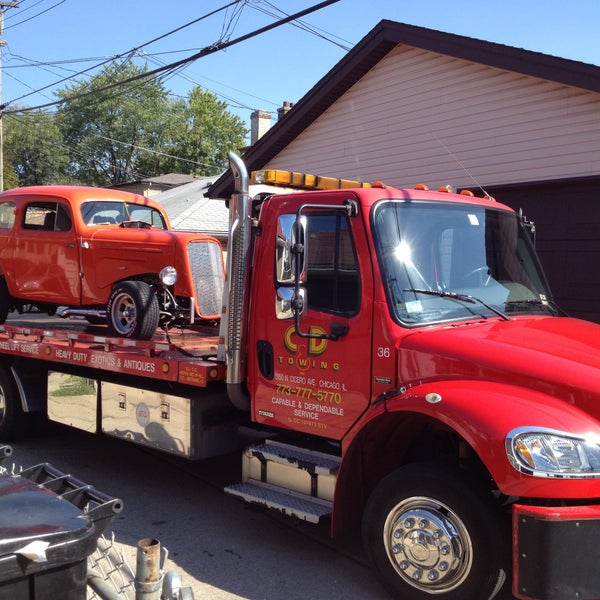 Photo taken at C &amp; D Towing Inc by C &amp; D Towing Inc on 7/24/2013