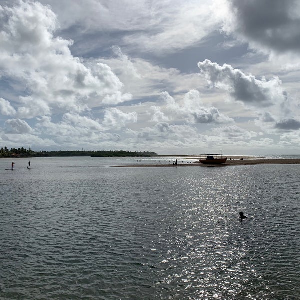 Photo taken at Praia de Buraquinho by Emilio B. on 4/3/2021