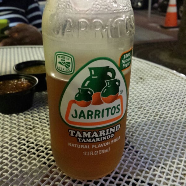 Try the jarrito tamarind, pineapple, or mango drinks... Super good and refreshing, perfect on a warm summer night...