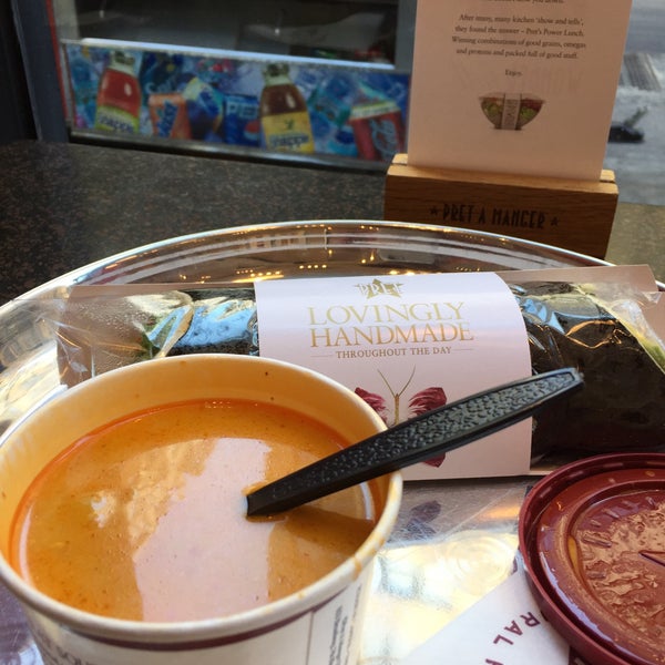 Photo taken at Pret A Manger by Jeff S. on 4/20/2016