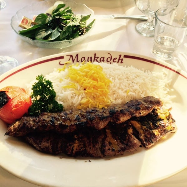 Photo taken at Maykadeh Persian Cuisine by Masoud R. on 1/23/2015