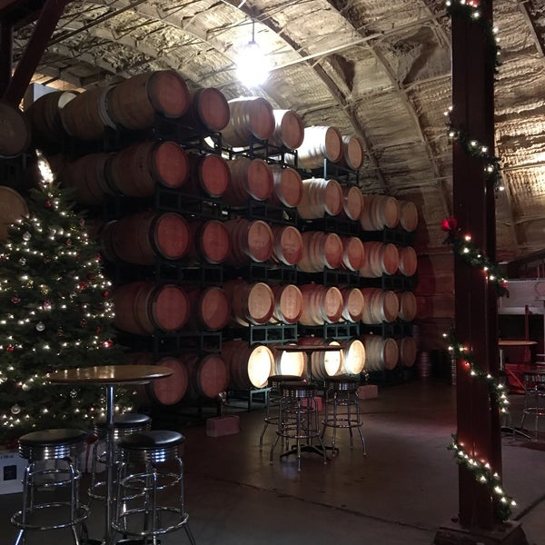 Photo taken at Carr Winery &amp; Tasting Room by Dom D. on 12/18/2016