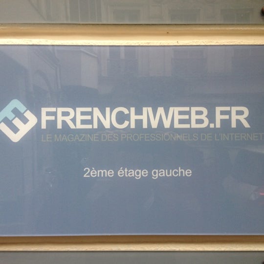 Foto tirada no(a) Frenchweb HQ por Alexis H. em 11/1/2012