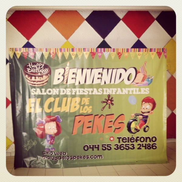 Снимок сделан в El Club de los Pekes пользователем Salón de fiestas infantiles E. 5/9/2013