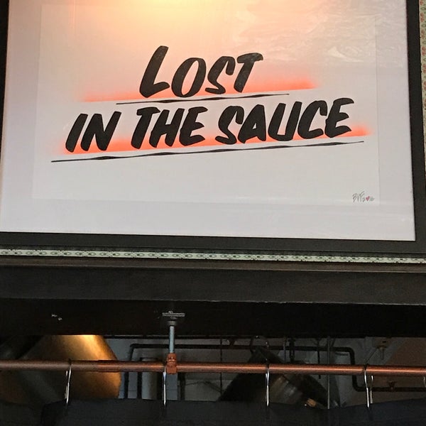 Photo taken at Sauce Restaurant by Rachel T. on 4/8/2017