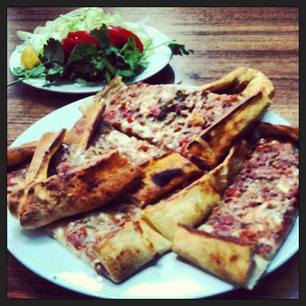 Photo taken at Urfam Lahmacun &amp; Pide by Alec N. on 6/5/2013