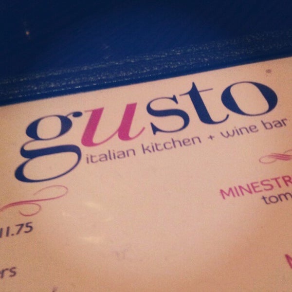 Gusto Italian Kitchen + Wine Bar Italian Restaurant in Austin