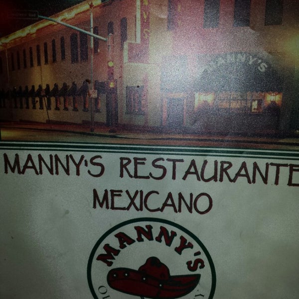 รูปภาพถ่ายที่ Manny&#39;s Mexican Restaurant โดย Lynell D. เมื่อ 7/12/2013