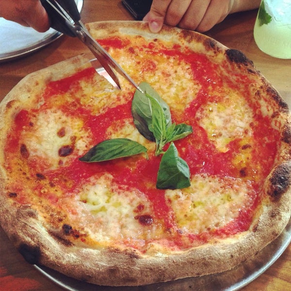Photo taken at Pompieri Pizza by Jenny L. on 5/24/2014