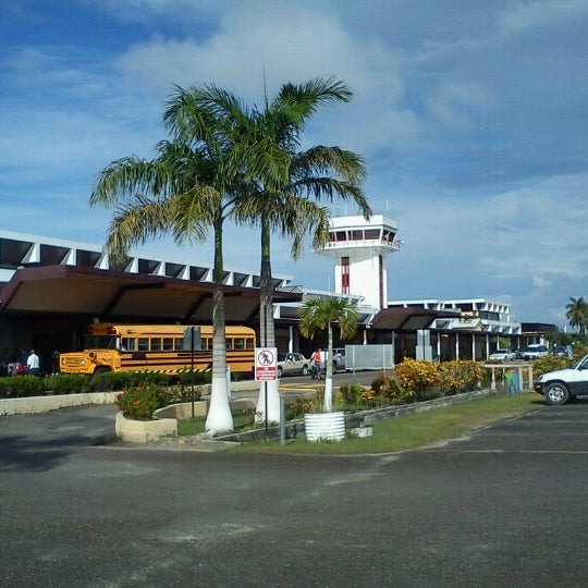 Photo taken at Philip S.W. Goldson International Airport (BZE) by Art N. on 11/5/2012