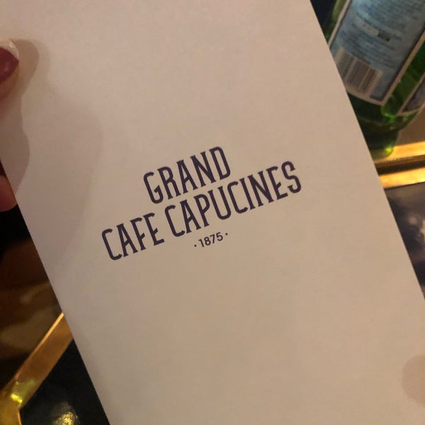 Photo taken at Le Grand Café Capucines by Haneen on 12/20/2021