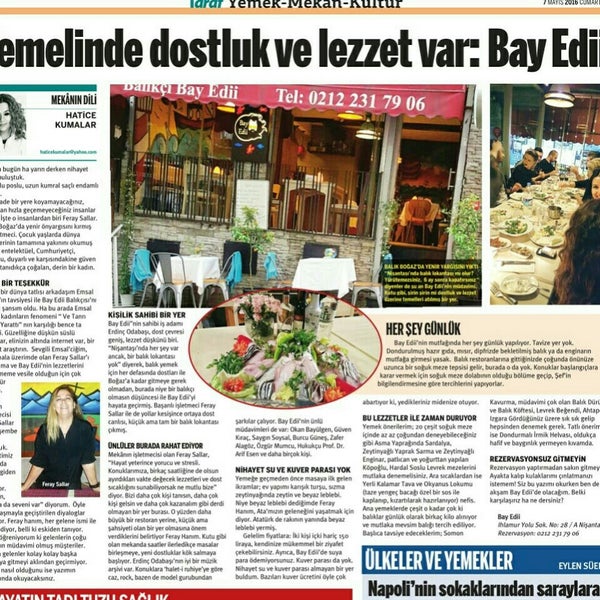 Снимок сделан в Balıkçı Bay Edii пользователем Feray F. 5/7/2016