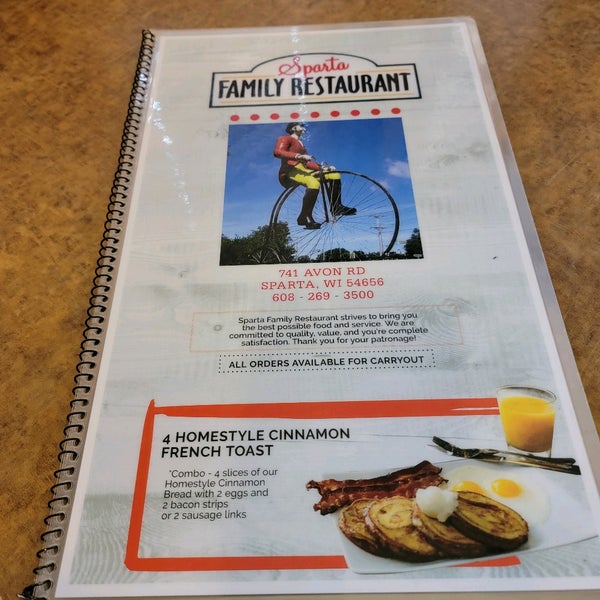 Sparta family sale restaurant