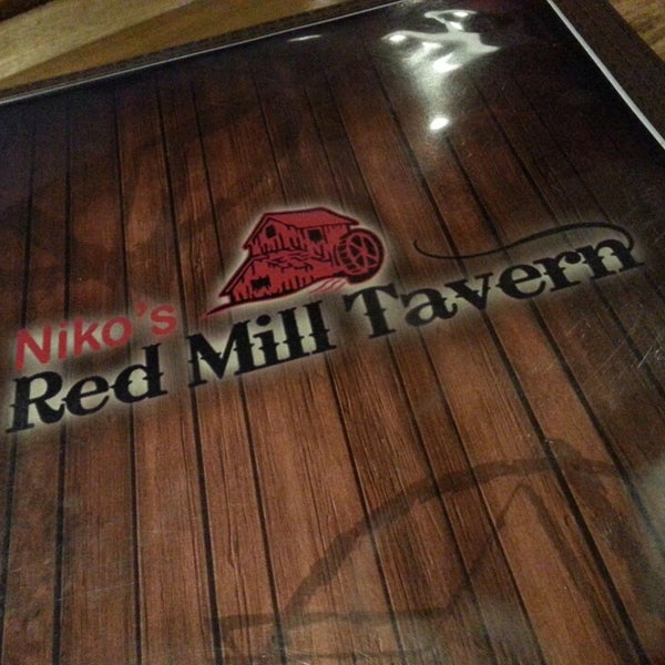 Photo taken at Niko&#39;s Red Mill Tavern by Keith K. on 9/4/2013
