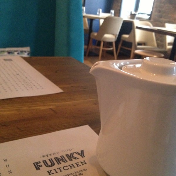 Photo taken at Funky Kitchen by Anny S. on 5/16/2013