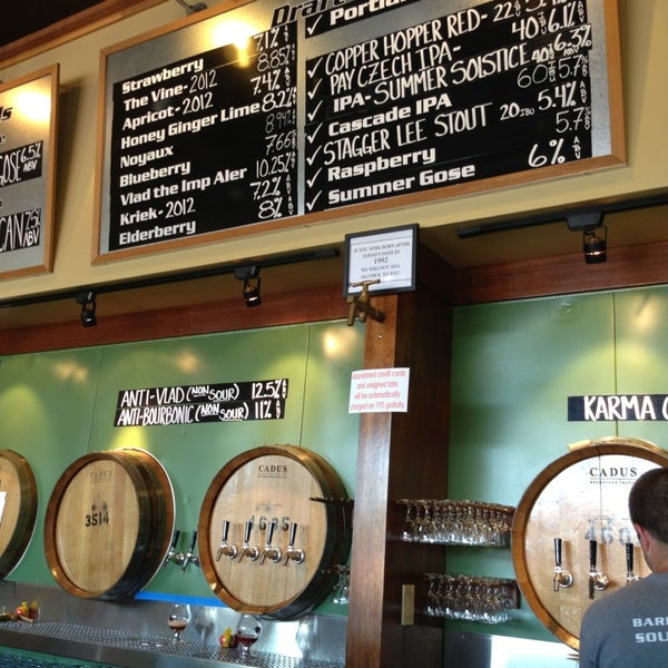 Photos at Cascade Brewing Barrel House Brewery in Portland