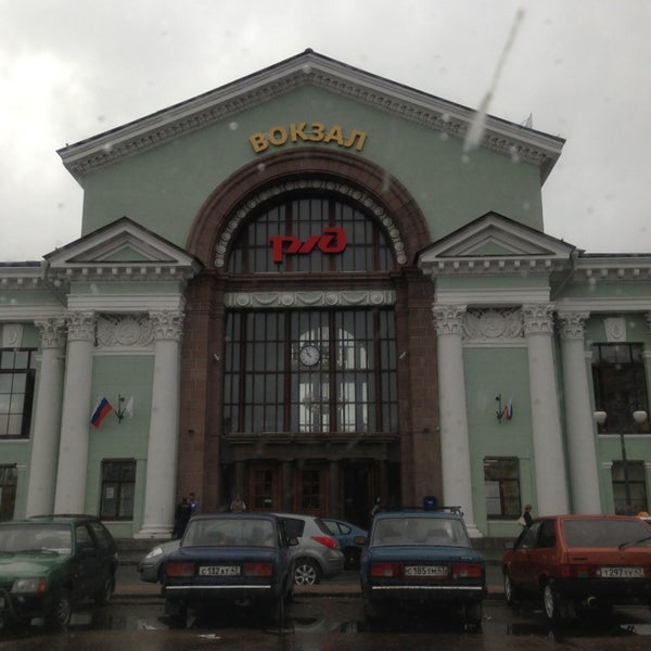 Выборг у вокзала